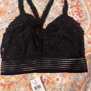Daytrip Elegant Black Lace Bralette